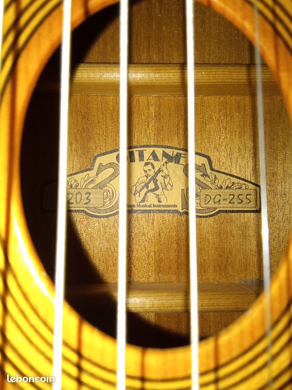Guitare jazz manouche DG 255 (image 4)