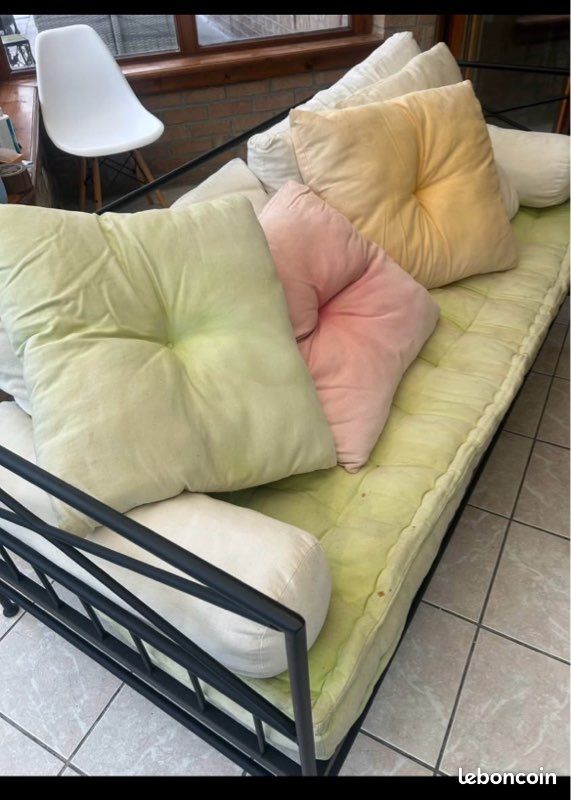 Vends banquette fer forgé (image 9)