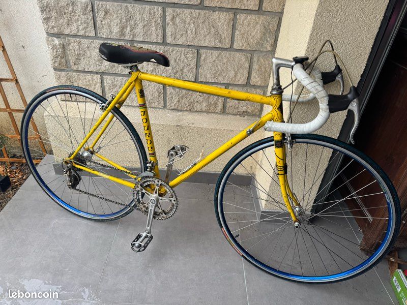 Vélo ancien course Oscar Egg T 60 vintage simplex GOLD