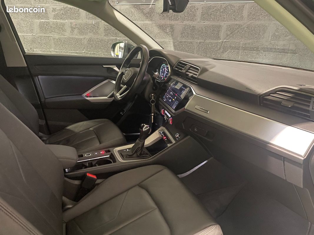 Audi q3 sline s line 45 tfsie 245 ch phares laser/apple carplay/caméra/sièges chauffant garantie 12 mois (image 10)