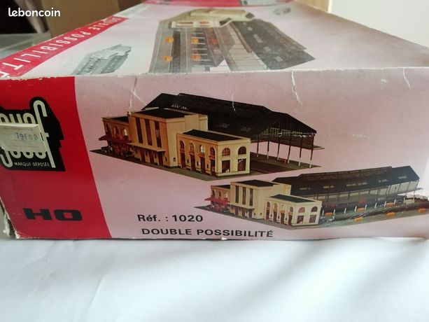Grande Gare Jouef HO 41233 - Maquette Train électrique - Analogique - Très Bon état
