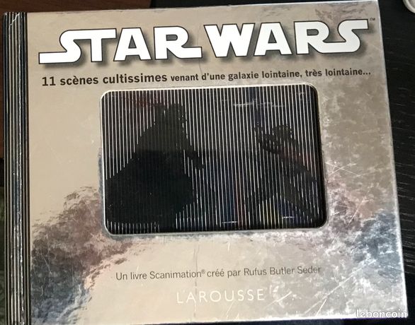 Livre Scanimation Star Wars, Larousse