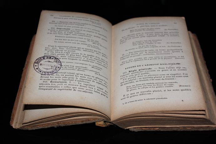 Grammaire et Composition Française - Livre Scolaire Ancien – XIX-XXe