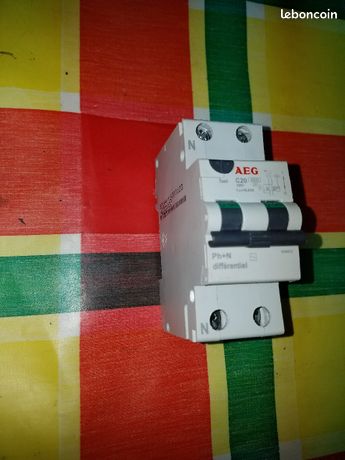 Disjoncteur différentiel 30 ma 20 A typeA
