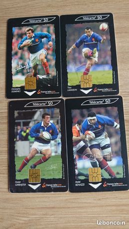 TELECARTES RUGBY 2001 vente ou échange