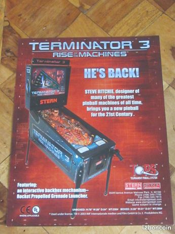 Flipper Terminator D Occasion