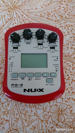 Effet guitare portable