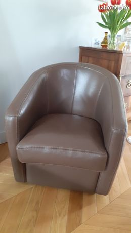 Fauteuil Club en Cuir