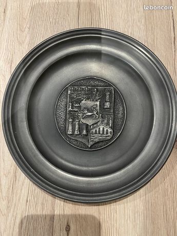Assiette Etain 2