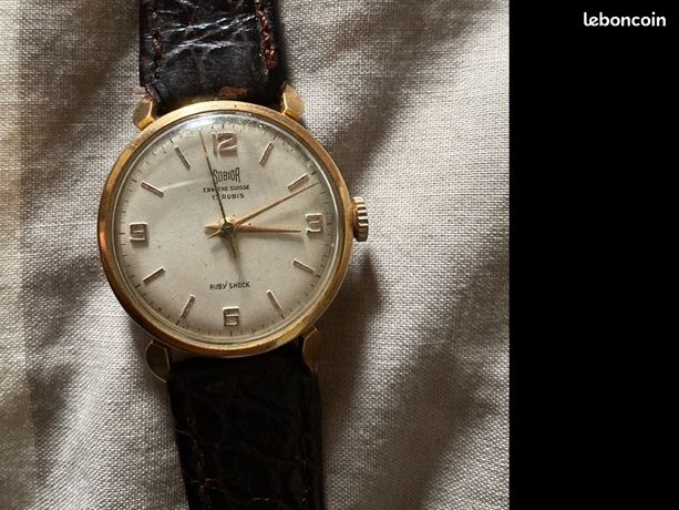 Ancien Chronomètre Kelva - Ébauche Suisse - Fonctionnel - Argenté