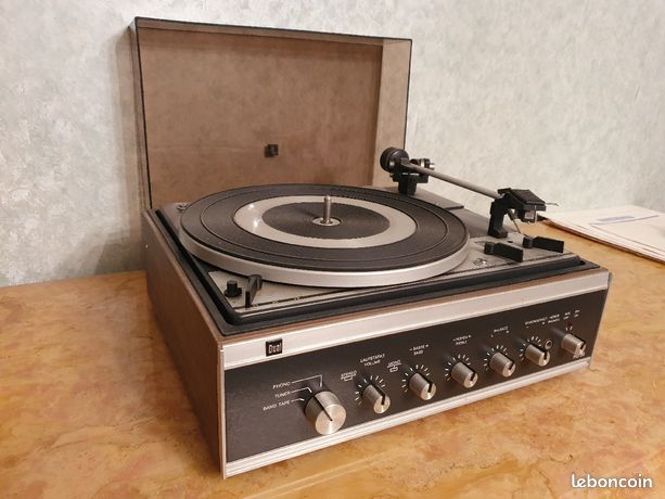 Platine vinyle DUAL 1214. Pas d'envoi - Photo, audio & vidéo