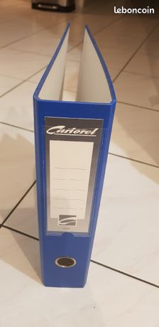 Classeur à levier cartorel A4 bleu