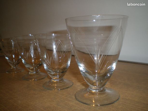 Carafe Vin Ancienne Cristal d’occasion