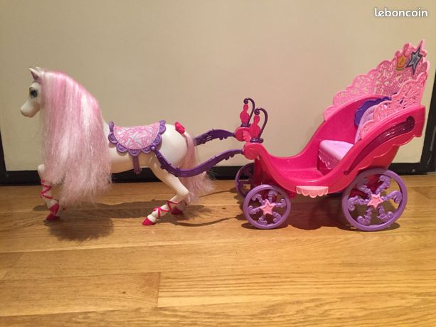 le carrosse de barbie