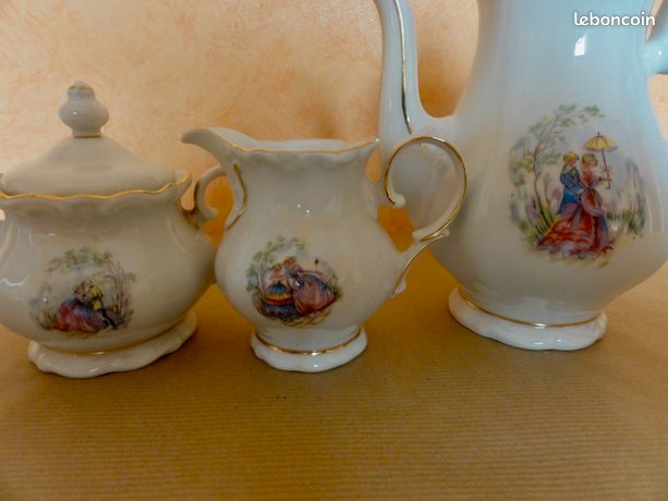 WNTERLNG: Plat de Servce Porcelane Blanc Bord Or 32,5 cm | eBay
