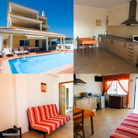 Appartement T2 dans villa vue mer avec piscine