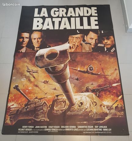 LA GRANDE BATAILLE Affiche Cinéma 120x160