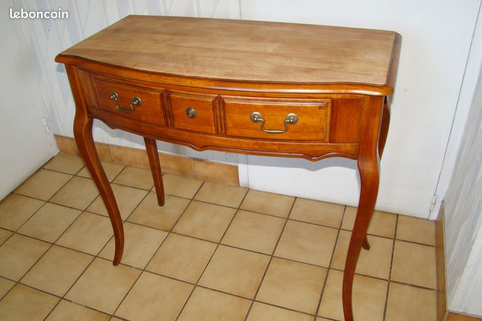 Console - bureau de style Louis XV