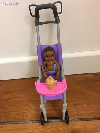 barbie skipper poussette