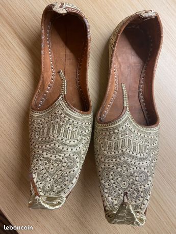chaussure indienne femme