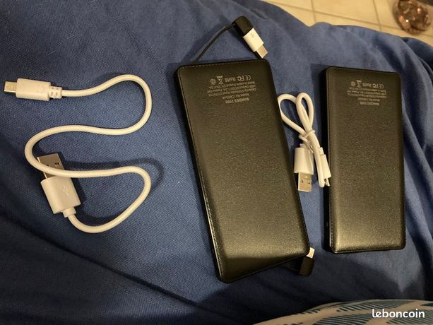 Batterie externe androïd et Apple