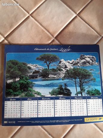 Calendrier de la poste 2004